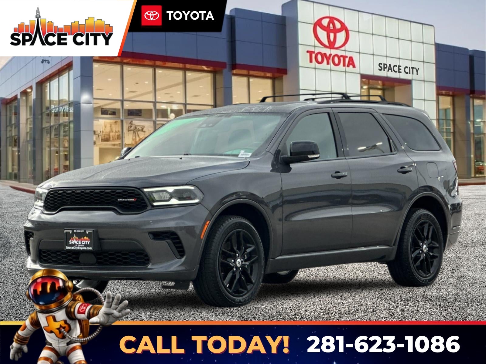 2024 Dodge Durango GT Plus in Gray — front three-quarter view