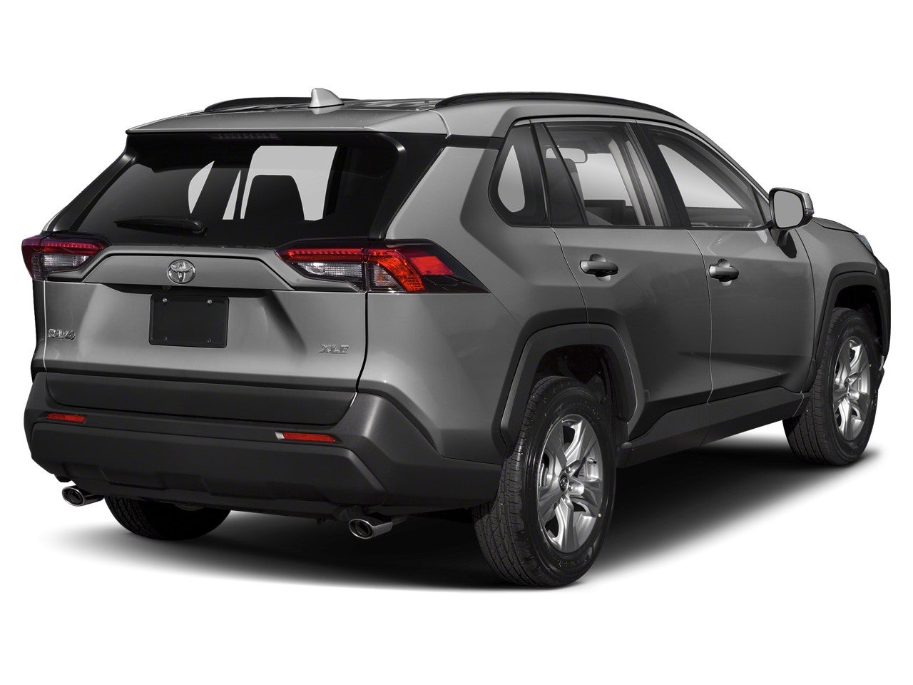2019 Toyota RAV4 — rear three-quarter view
