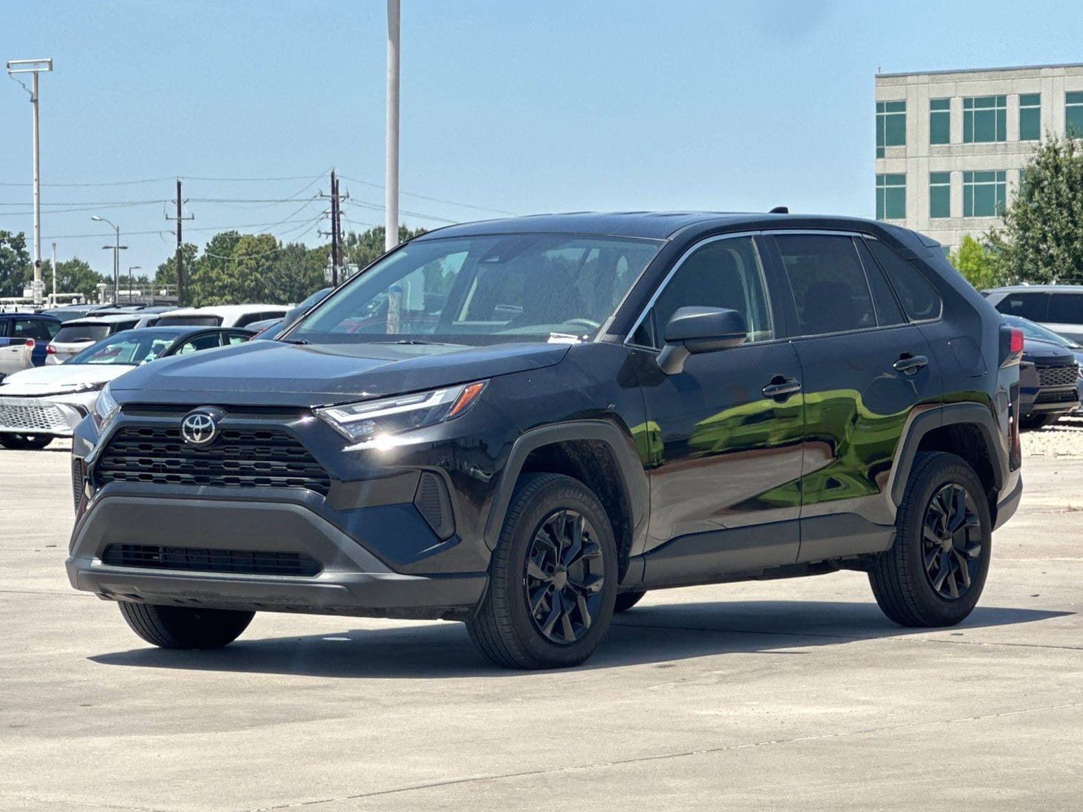 2025 Toyota RAV4 — side profile view