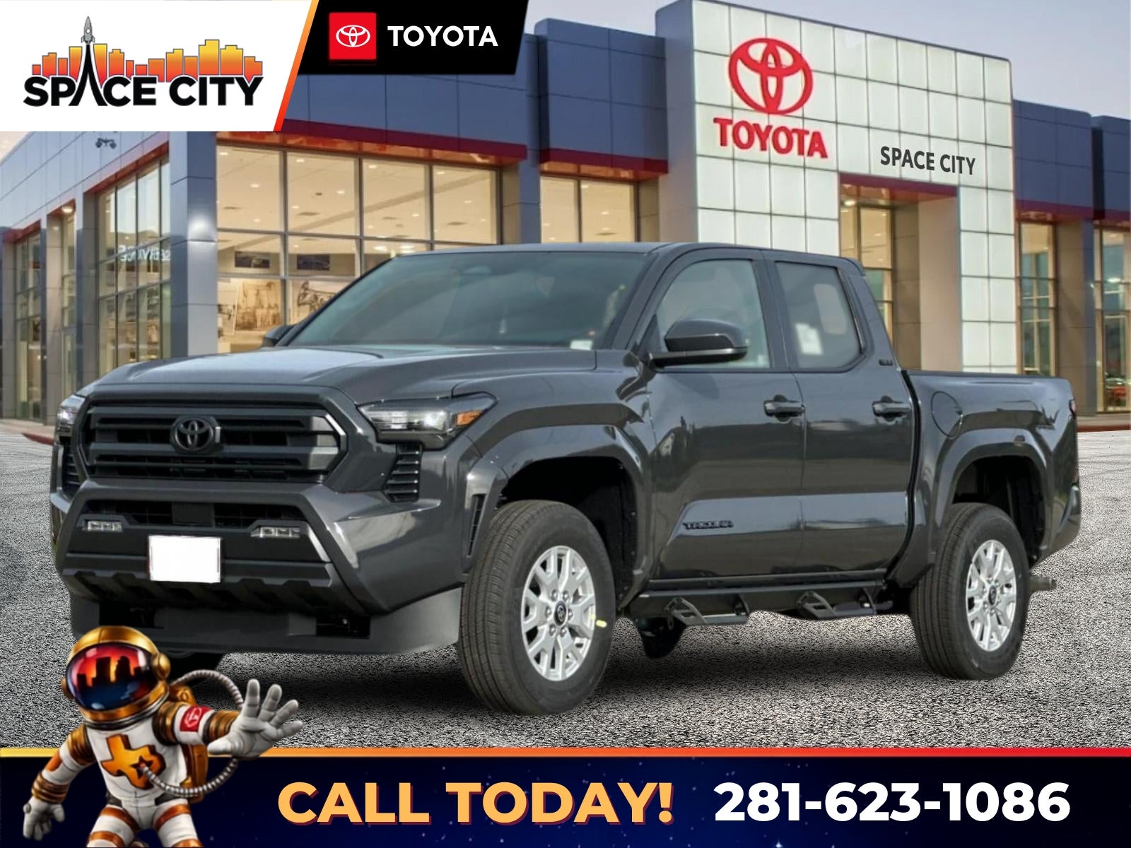 2026 Toyota Tacoma SR5 in Underground — front three-quarter view