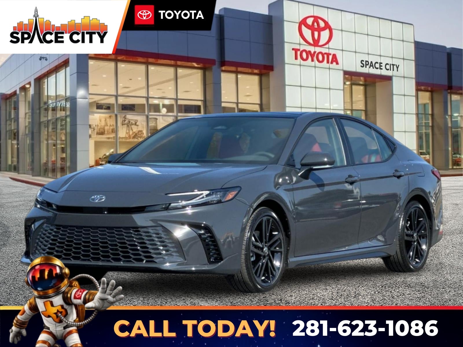 2026 Toyota Camry XSE in Underground — front three-quarter view