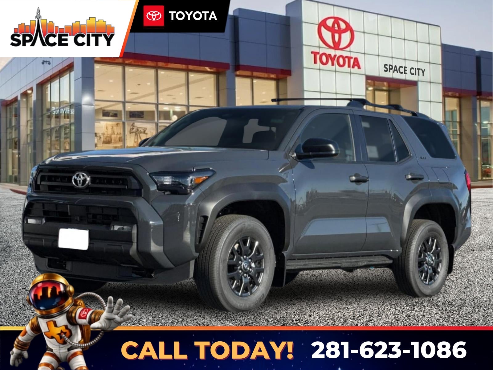 2026 Toyota 4Runner SR5 in Underground — front three-quarter view