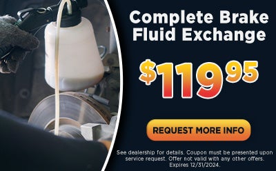 Complete Brake Fluid Exchange